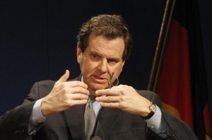 American Jewish Committee (AJC) Executive Director David A. Harris makes a point during his speech at a ceremony due to 15 years partnership in Berlin, December 8, 2009. REUTERS/Tobias Schwarz (GERMANY - Tags: POLITICS MILITARY) - RTXRM1V