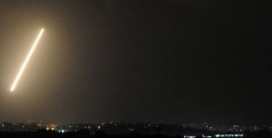 gaza rocket night