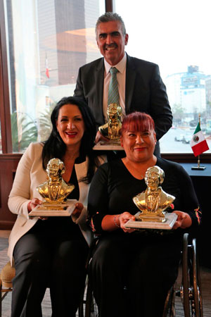 WIZO recibe “Premio Nacional Benito Juárez al mérito ciudadano 2016”