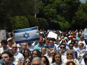 manifestacion pro israel 1108