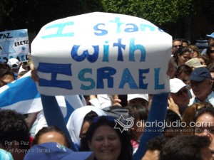 manifestacion pro israel 1114