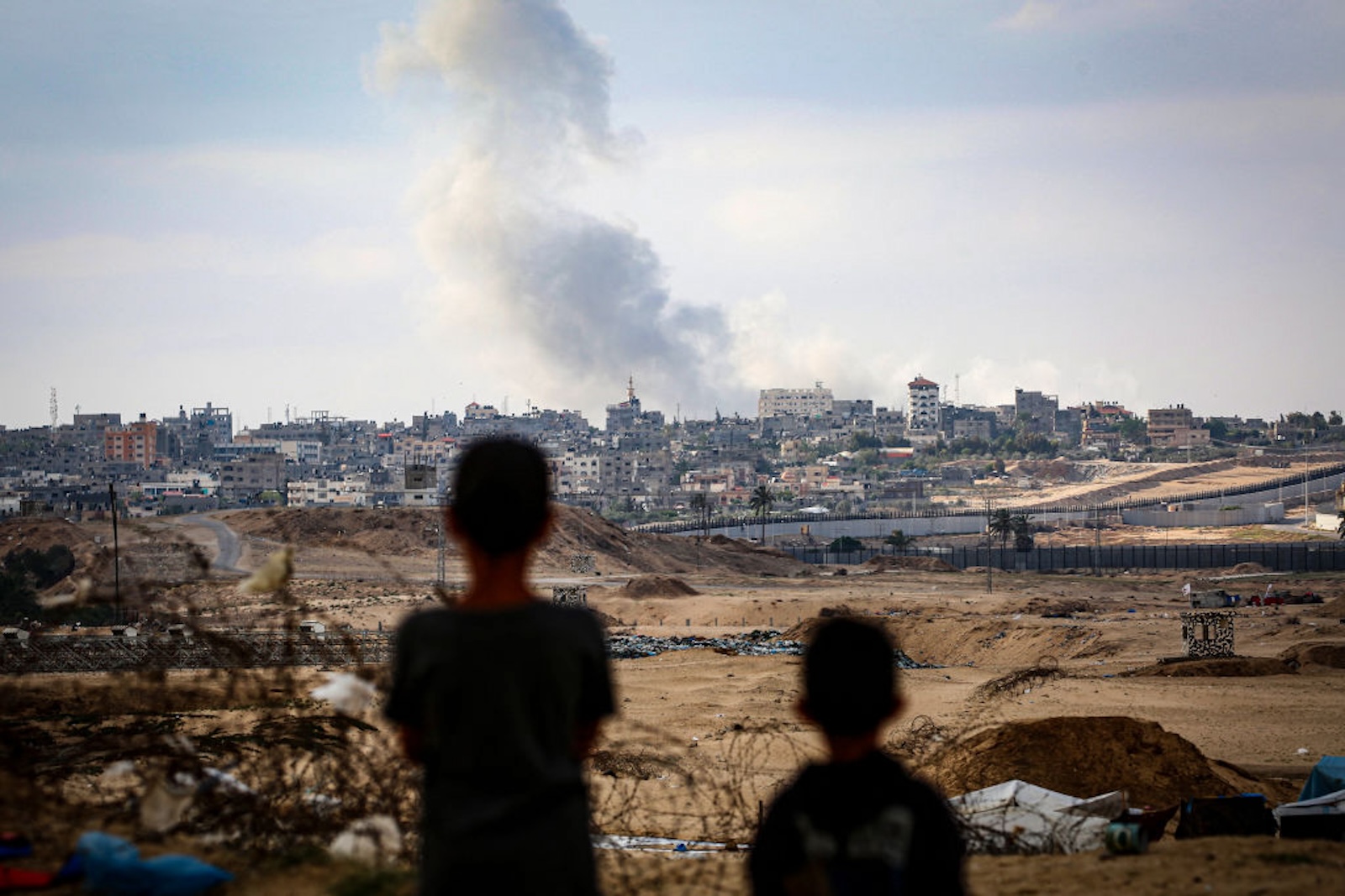 niños palestinos