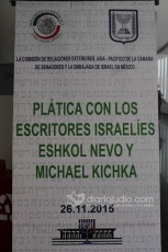Escritores Israelis en Senado de la Republica México Nevo y kichka (111)