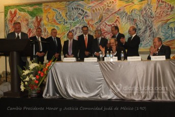 Cambio Presidente Honor y Justicia Comunidad judá de México (190)
