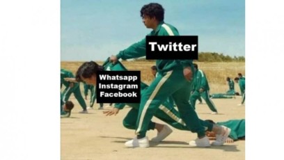 memes caida whatsapp facebook